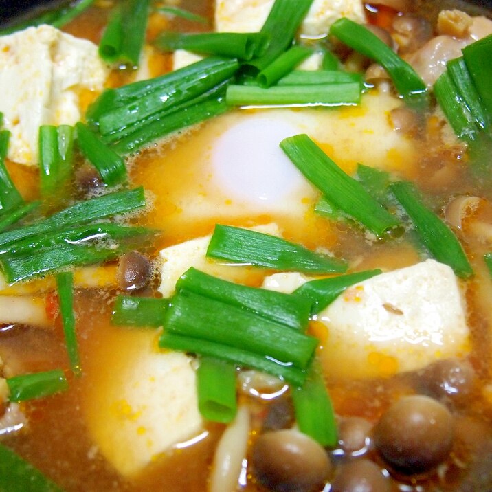 ピリ辛韓国風肉豆腐